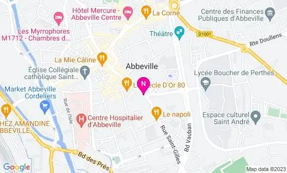 Localisation Mtre Bouthors Quentin