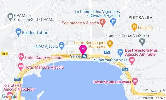 Localisation Mtre Bartoli Marie Gabrielle