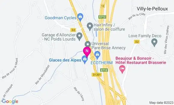 Localisation Mtre Michel Pierre Adrien