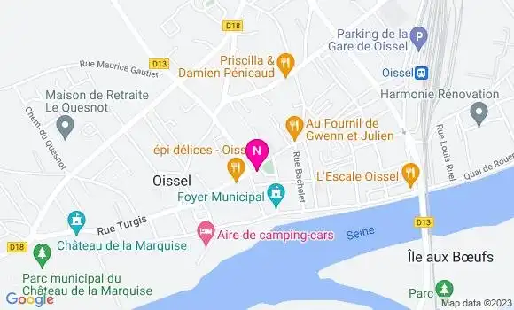 Localisation Mtre Leleu Eponville Mathieu