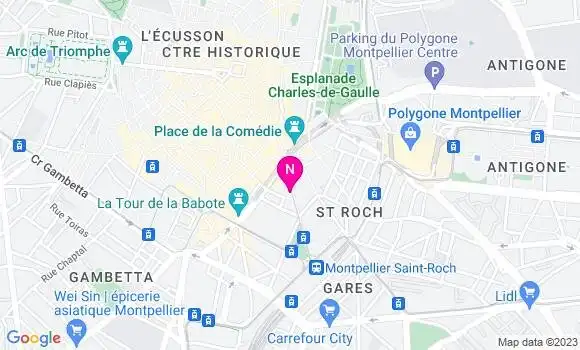 Localisation Mtre Oukhattou Najat