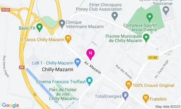 Localisation Mtre Chauveau Izumi