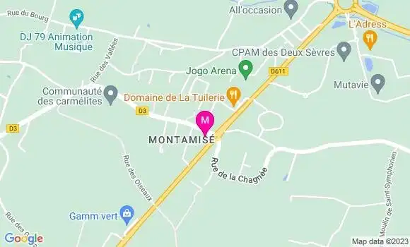 Localisation Mtre Faucher Martial