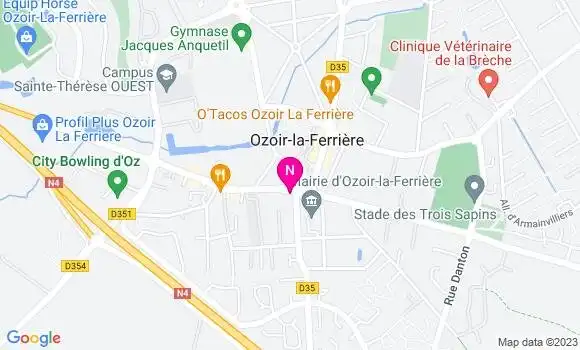 Localisation Mtre Robineau Christophe
