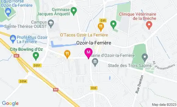Localisation Mtre Lesueur Laurine