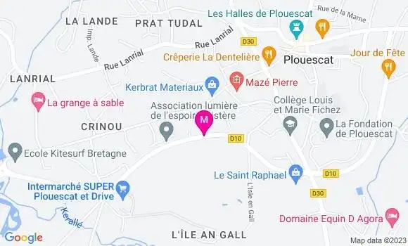Localisation Mtre Le Ru Lucas Doriane