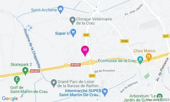 Localisation Mtre Geron Borsellino Marine