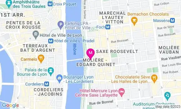 Localisation Mtre Roudet Clément