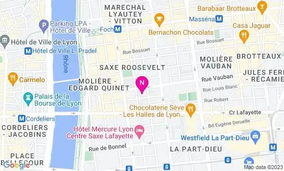 Localisation Mtre Sardot Christophe
