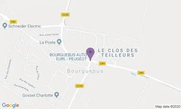 Localisation Mtre Lahaye François