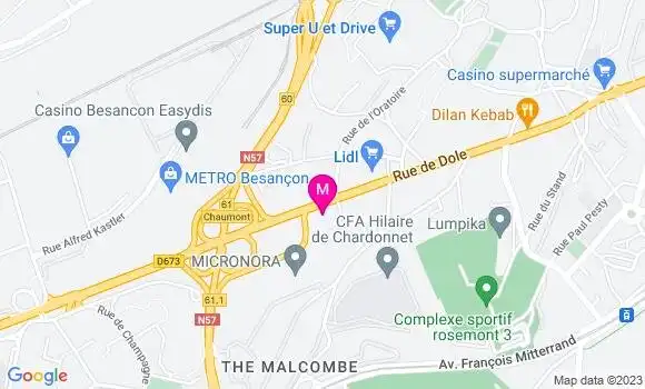 Localisation Mtre Coste Julie