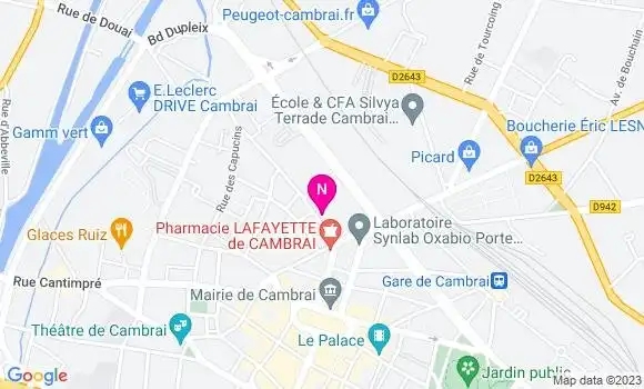 Localisation Mtre Traisnel Guillaume