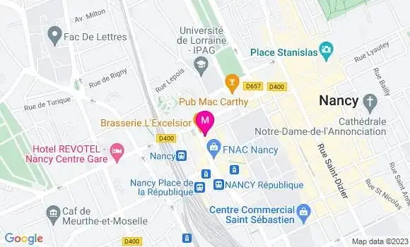 Localisation Mtre Ancel Benoît