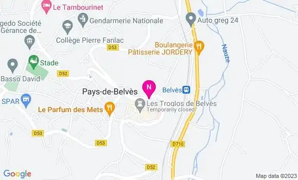 Localisation Mtre Georgen Bertrand