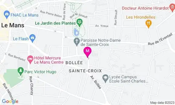 Localisation Mtre Guittet Clarisse