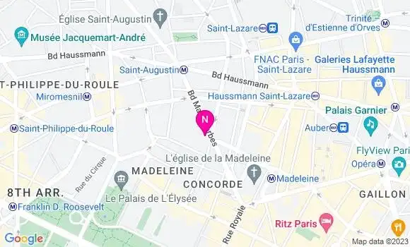 Localisation Mtre Porée Sophie