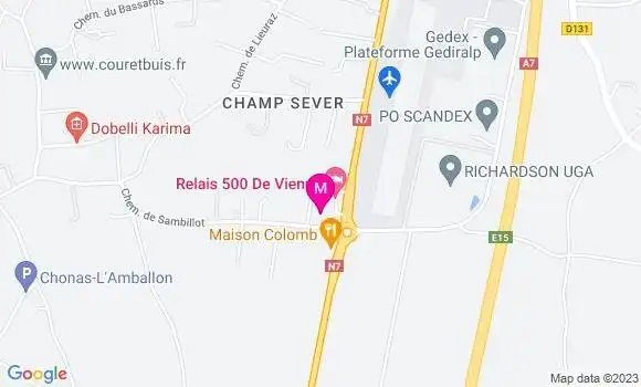 Localisation Mtre Blanchon Nicolas