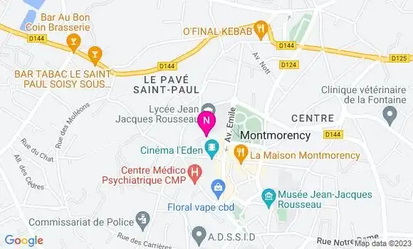 Localisation Mtre Sansot François