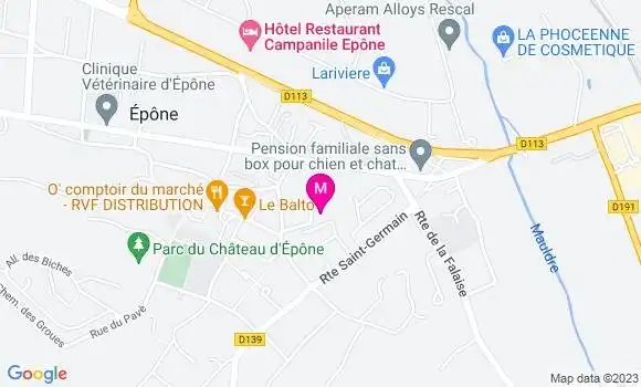 Localisation Mtre Girardel Carole
