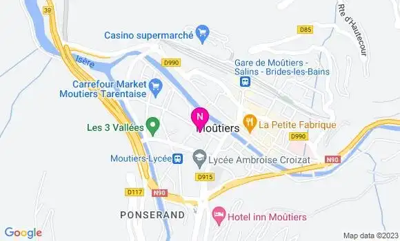 Localisation Mtre Lefevre Claudine