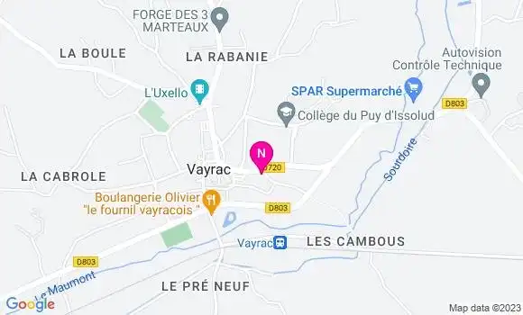 Localisation Mtre Fargues Jean Christian