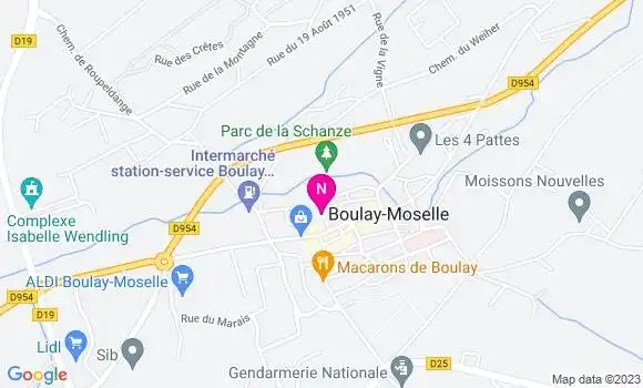 Localisation Mtre Louis Laure