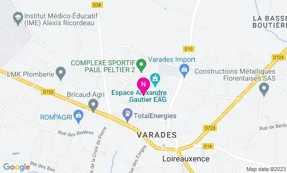 Localisation Mtre Thebault Yannick