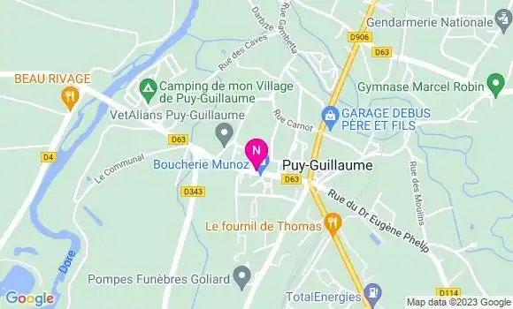 Localisation Mtre Correze Michelle