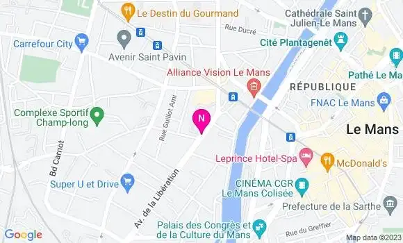 Localisation Mtre Pillault Stéphanie