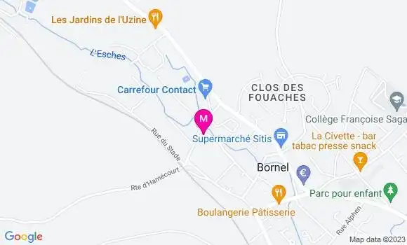 Localisation Mtre Lahitte Rodolphe