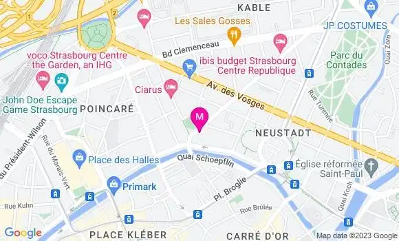 Localisation Mtre Hurth Lepercq Cordelia
