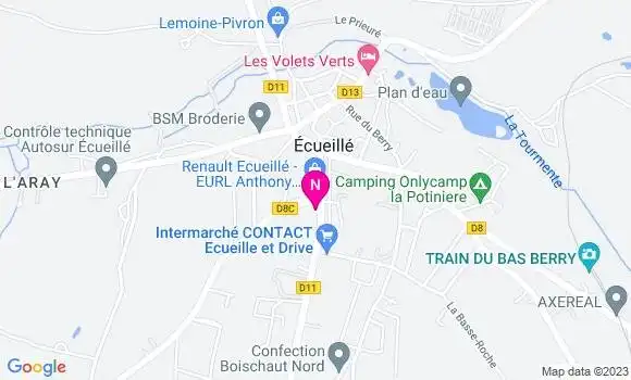 Localisation Mtre Nicaud Pouchol Sylvie