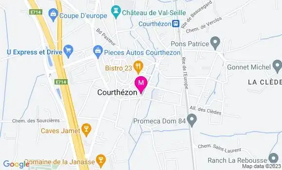 Localisation Mtre Glomon Coralie