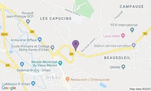 Localisation Mtre Rouault Jean Philippe