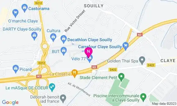 Localisation Mtre Berly Louguet Céline