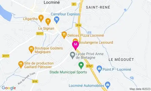 Localisation Mtre Bodin Patricia