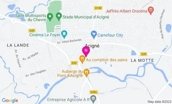 Localisation Mtre Douillet Guyon Isabelle