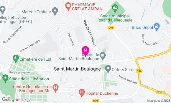 Localisation Mtre Brajou Héloïse
