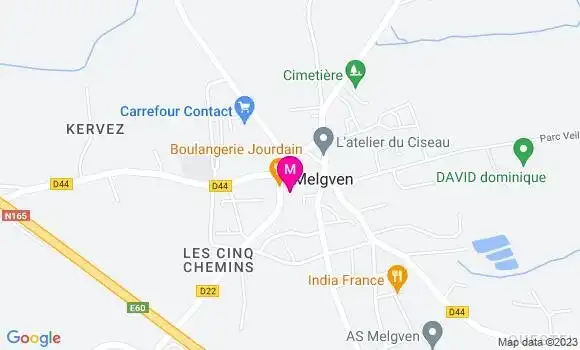 Localisation Mtre Jung Géraldine