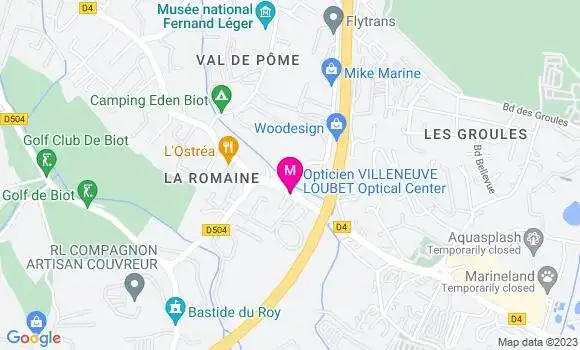 Localisation Mtre Carta Rémi