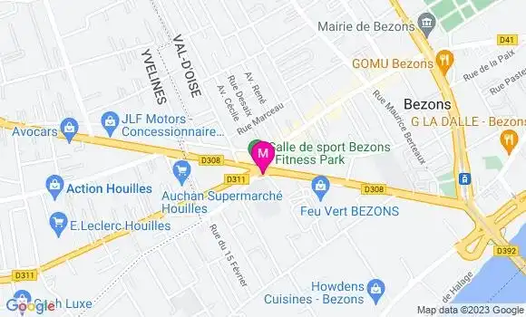 Localisation Mtre Gameiro Ana