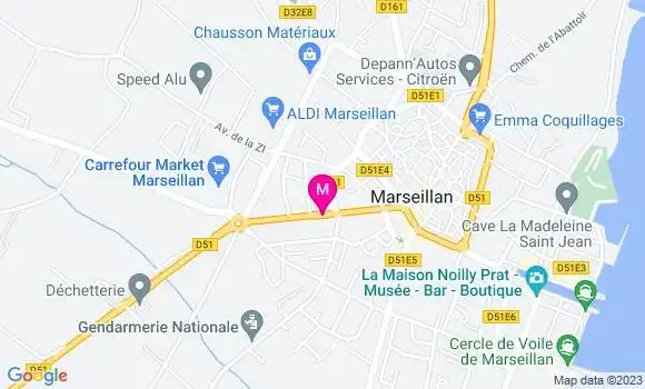 Localisation Mtre Teisserenc Bonesteve Frédéric