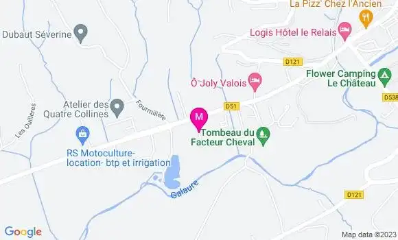 Localisation Mtre Lattier Frédéric