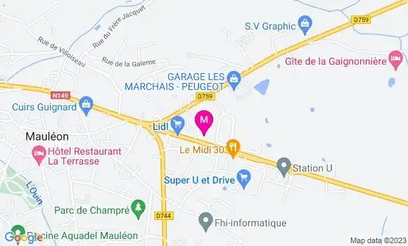 Localisation Mtre Guery Cloé