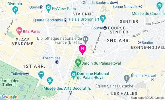 Localisation Mtre Valeriani Sophie