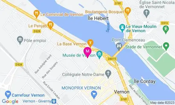 Localisation Mtre Foucher Daniel