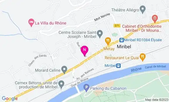 Localisation Mtre Eymard Philippe
