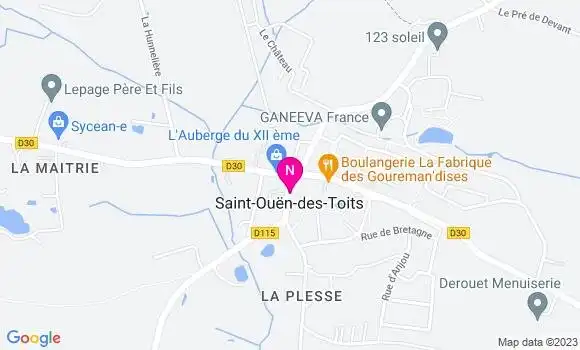 Localisation Mtre Fougeret Matthieu