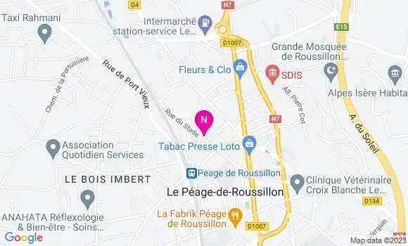 Localisation Mtre Thomann Rousset Géraldine