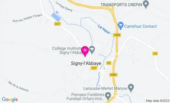 Localisation Mtre Collet Monod Sophie